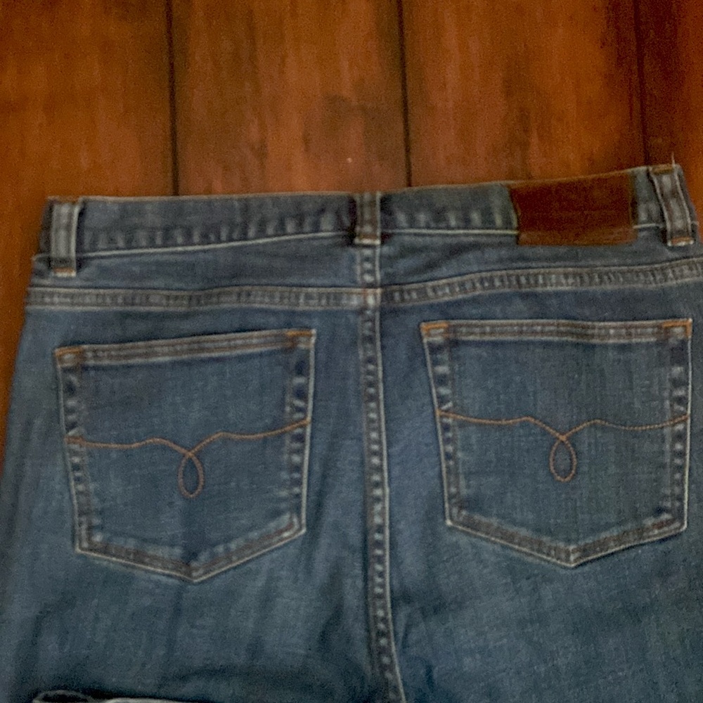 Lauren jeans, high-rise, waist 30”, hip 36”, inseam 31” Boot cut! - Picture 4 of 5